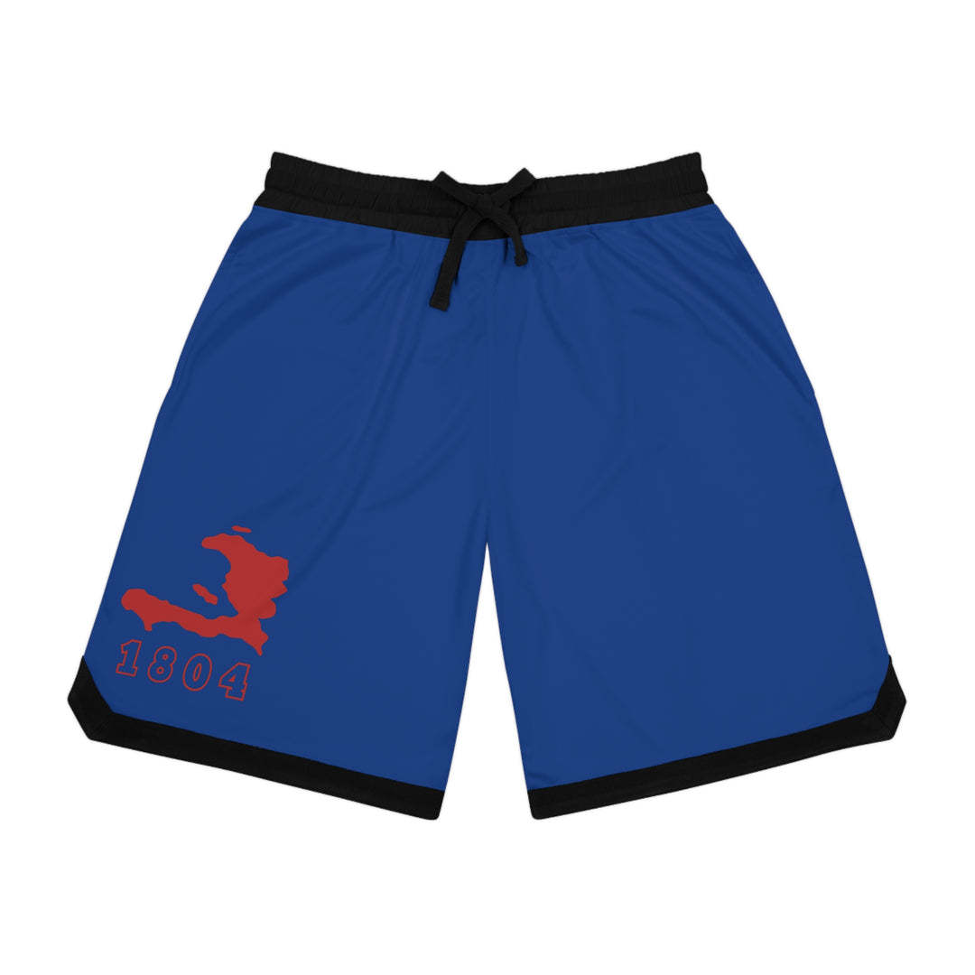 Rib Shorts - Vintage 1804 Map Design