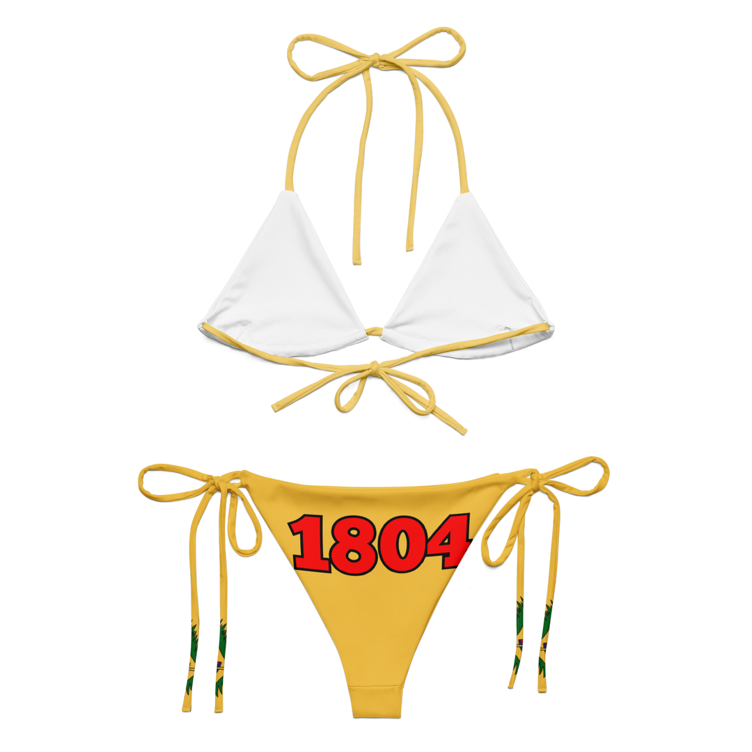 Haiti Palm string bikini