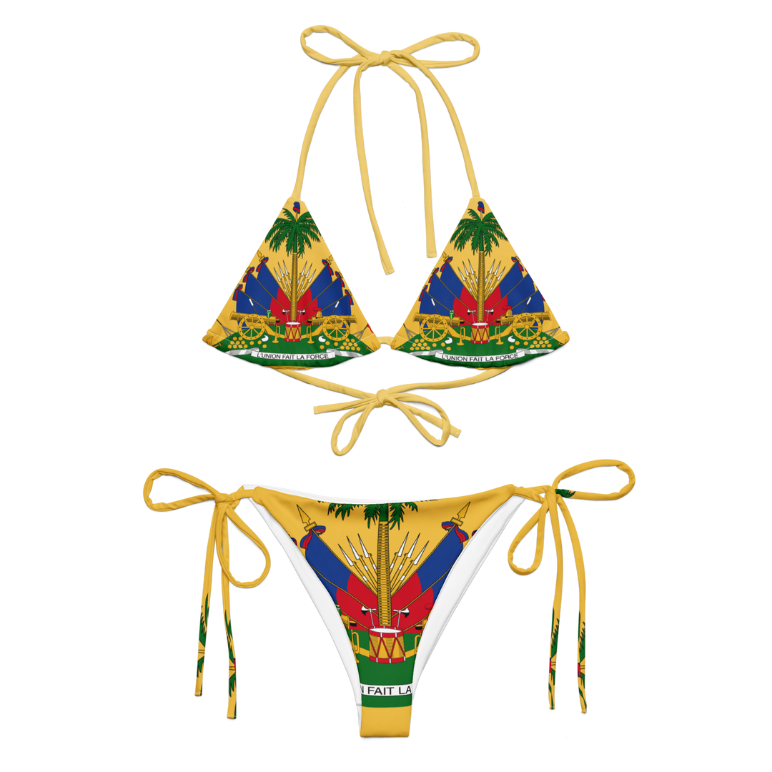 Haiti Palm string bikini